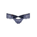 Трусики синие Obsessive AURORIA Panties XXL