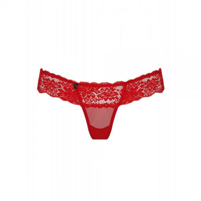 Стрінги червоні Obsessive 863-THO-3 L / XL