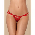 410934 стрінги Obsessive 838-THO-3 S/M червоні