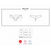 Трусики Obsessive 853-THO-2 thong white L / XL