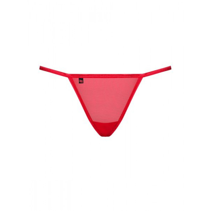 Стрінги Obsessive Giftella thong red S / M