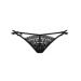 Стрінги жіночі INTENSA DOUBLE THONG Obsessive чорний SM