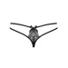 Стрінги жіночі INTENSA DOUBLE THONG Obsessive чорний SM