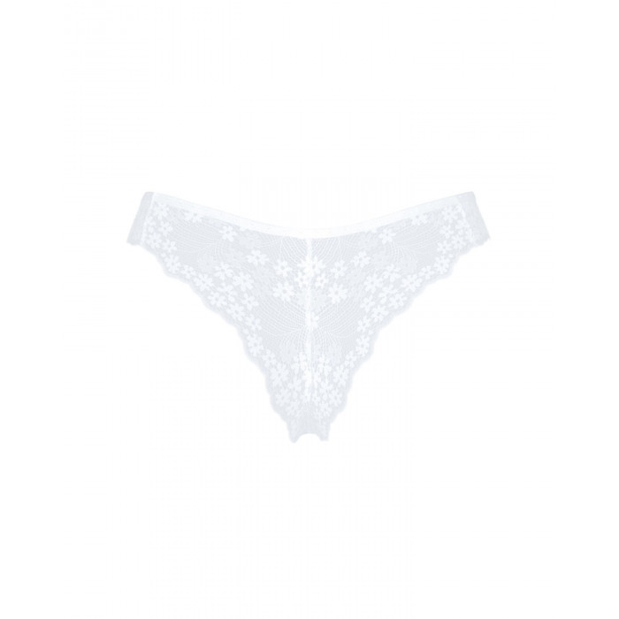 Полупрозрачные трусики Obsessive Heavenlly panties XS/S, открытые ягодицы