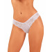 Полупрозрачные трусики Obsessive Heavenlly panties M/L, открытые ягодицы