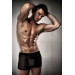 Мужские шортики в сеточку Passion 004 SHORT black L/XL