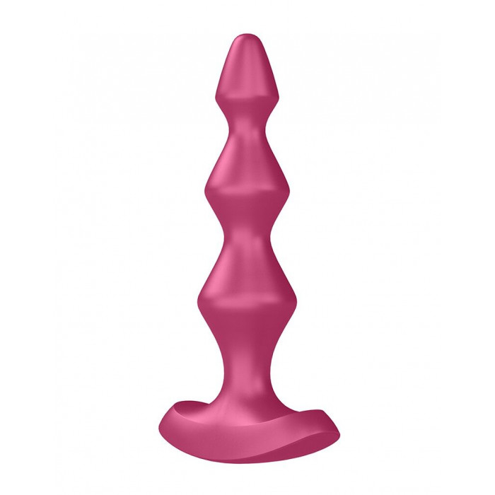 Анальний стимулятор-намистини з двома моторами Satisfyer Lolli-Plug 1 Berry