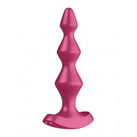 Анальний стимулятор-намистини з двома моторами Satisfyer Lolli-Plug 1 Berry