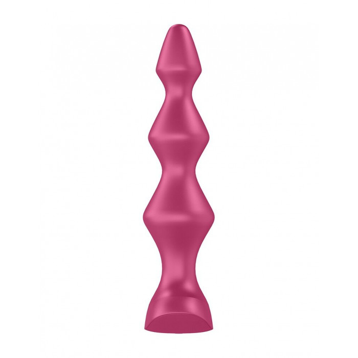 Анальний стимулятор-намистини з двома моторами Satisfyer Lolli-Plug 1 Berry