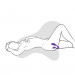 Вибратор для пар Adrien Lastic Couple Secrets II с пультом LRS, два мотора, универсальный