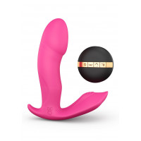Вібратор Dorcel Secret Clit з підігрівом і пультом ДК, можна під одяг, голосове керування Вібратор Dorcel Secret Clit з підігрівом і пультом ДК, можна під одяг, голосове керування