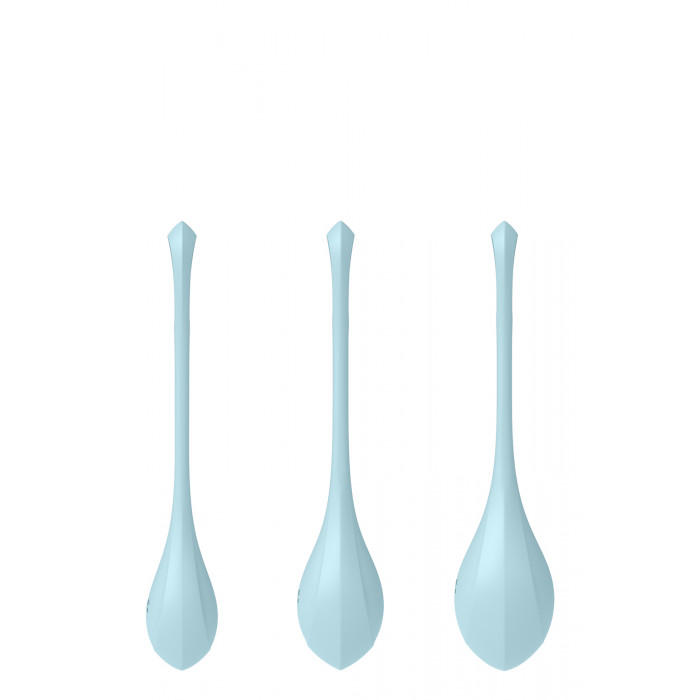 T360189 Набор вагинальных шариков Satisfyer Yoni Power 2 light blue