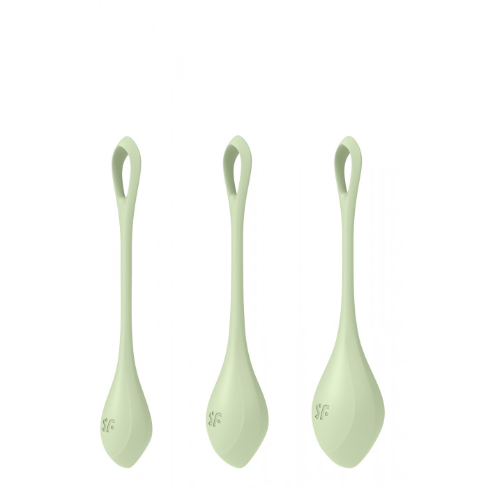 T360190 Набор вагинальных шариков Satisfyer Yoni Power 2 light green