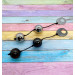 Вагінальні кульки DOMINO METALLIC BALLS, SILVER