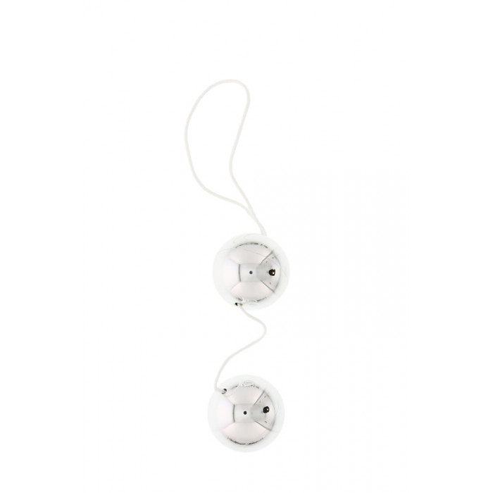 Вагінальні кульки DUO BALLS, SILVER