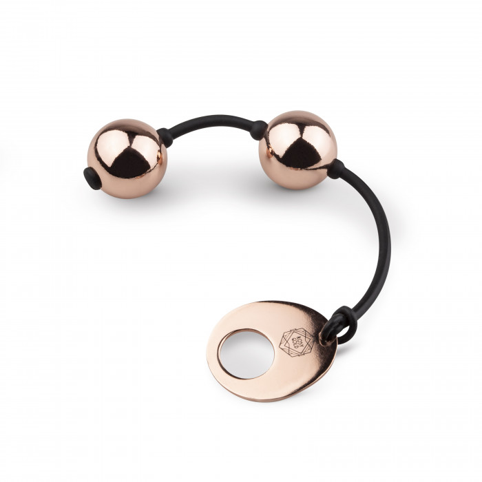 Rg00827 Вагінальні кульки Rosy Gold Nouveau Ben Wa Balls