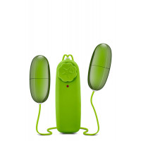 T330763 подвійне віброяйце B yours DOUBLE POP EGGS LIME