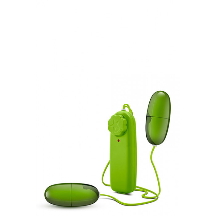 T330763 подвійне віброяйце B yours DOUBLE POP EGGS LIME