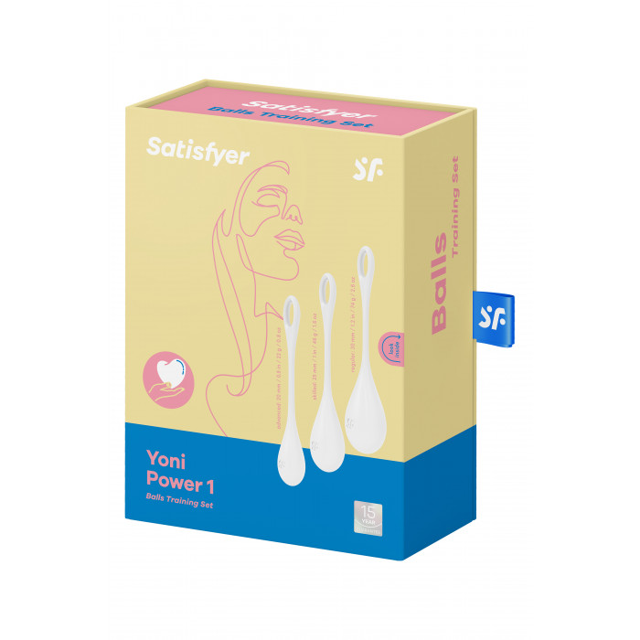 T360187 Набор вагинальных шариков Satisfyer Yoni Power 1 White
