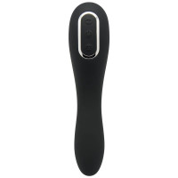 Вібратор і вакуумний стимулятор Alive Midnight Quiver Black - іграшка 2 в 1