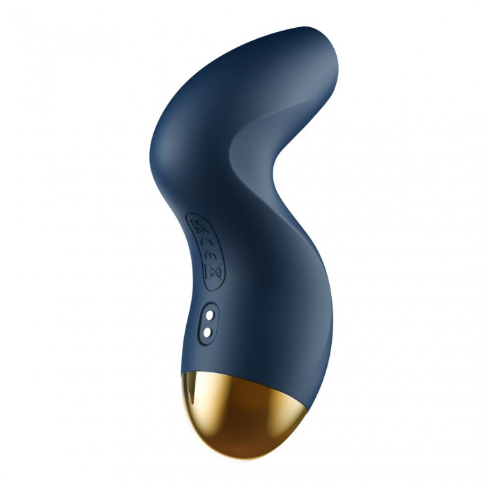 Вакуумний кліторальний стимулятор Svakom Pulse Pure Navy Blue, 5 режимів, 5 інтенсивностей у кожному