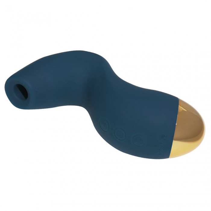 Вакуумний кліторальний стимулятор Svakom Pulse Pure Navy Blue, 5 режимів, 5 інтенсивностей у кожному