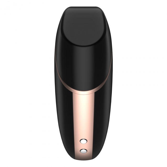 Вакуумный клиторальный стимулятор Satisfyer Love Triangle Black с управлением через интернет