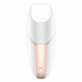 Вакуумний кліторальний стимулятор Satisfyer Love Triangle White з керуванням через інтернет