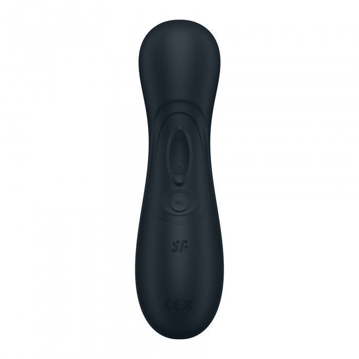 Вакуумный клиторальный стимулятор Satisfyer Pro 2 Generation 3 with Liquid Air Connect App Dark Grey