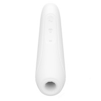 Вакуумний кліторальний стимулятор Satisfyer Curvy 1+ White