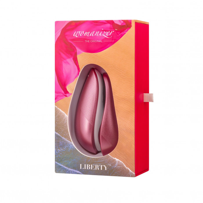 Вакуумный клиторальный стимулятор Womanizer Liberty Pink