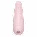 Вакуумный клиторальный стимулятор Satisfyer Curvy 2+ Pink с управлением через интернет