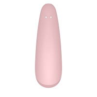 Вакуумный клиторальный стимулятор Satisfyer Curvy 2+ Pink с управлением через интернет
