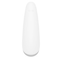 Вакуумний кліторальний стимулятор Satisfyer Curvy 2+ White з керуванням через інтернет