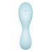 Вакуумный смарт-стимулятор с вибрацией Satisfyer Curvy Trinity 5 (Blue), управление со смартфона