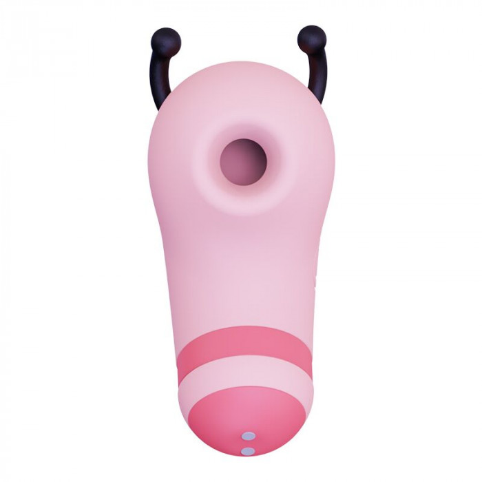 Вакуумный стимулятор с микротоками CuteVibe Beebe Pink, на палец