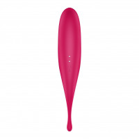 Вібратор для клітора з вакуумною стимуляцією Satisfyer Twirling Pro Red Вібратор для клітора з вакуумною стимуляцією Satisfyer Twirling Pro Red