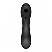 Вакуумный стимулятор с вибрацией Satisfyer Curvy Trinity 4 Black