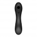 Вакуумний стимулятор з вібрацією Satisfyer Curvy Trinity 4 Black