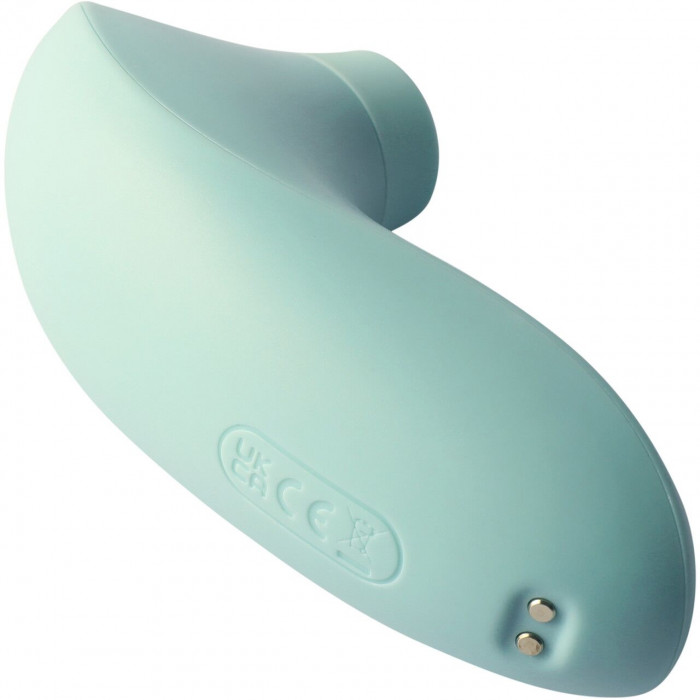 Вакуумный стимулятор Svakom Pulse Lite Neo Seafoam Blue, управляется со смартфона