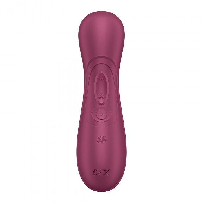 Вакуумний кліторальний стимулятор Satisfyer Pro 2 Generation 3 with Liquid Air Wine Red