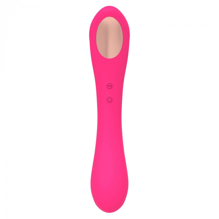 Вібратор та вакуумний кліторальний стимулятор 2-в-1 Alive Quiver Magenta Pink оновлена ​​модель