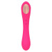 Вібратор та вакуумний кліторальний стимулятор 2-в-1 Alive Quiver Magenta Pink оновлена ​​модель