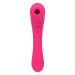 Вібратор та вакуумний кліторальний стимулятор 2-в-1 Alive Quiver Magenta Pink оновлена ​​модель
