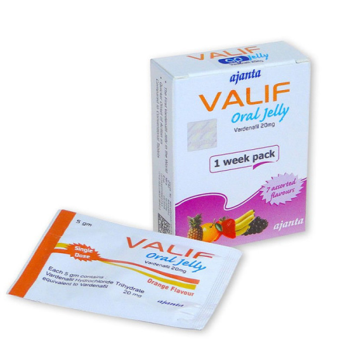 Валиф желе (Valif Oral Jelly) 20 мг  7 саше