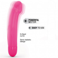 Вібратор Dorcel Real Vibration M Magenta 2.0, діаметр 3,7см, перезаряджається, для точки G, водостій Вібратор Dorcel Real Vibration M Magenta 2.0, діаметр 3,7см, перезаряджається, для точки G, водостій