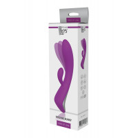 Двойной вибратор Dream Toys VIBES OF LOVE ROCKING BUNNY PURPLE