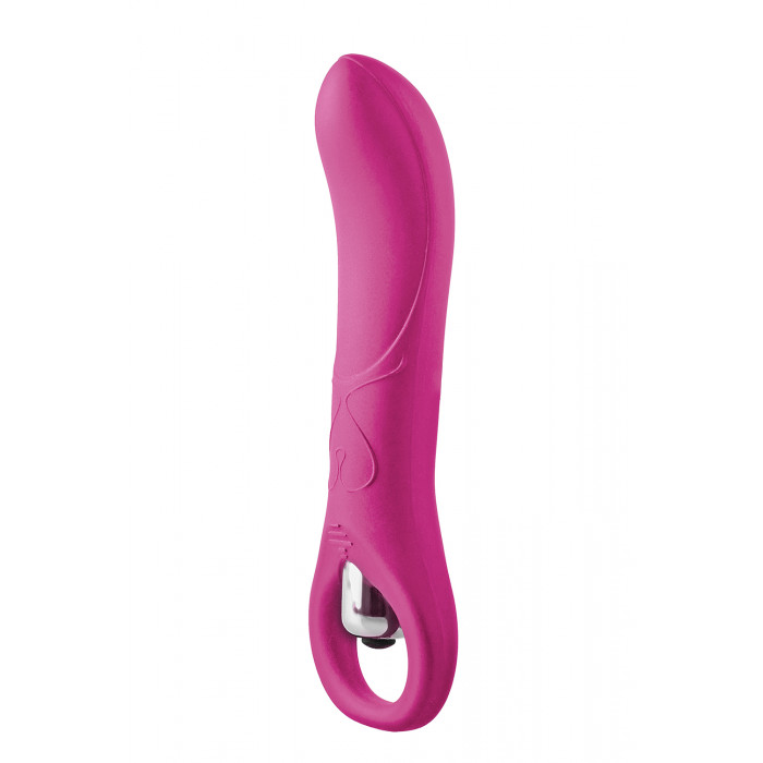Мини вибратор для точки G Dream Toys FLIRTS 10 FUNCTIONS RING VIBRATOR PINK
