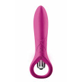 Мини вибратор для точки G Dream Toys FLIRTS 10 FUNCTIONS RING VIBRATOR PINK