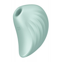 Вакуумный клиторальный стимулятор с вибрацией Satisfyer Pearl Diver mint